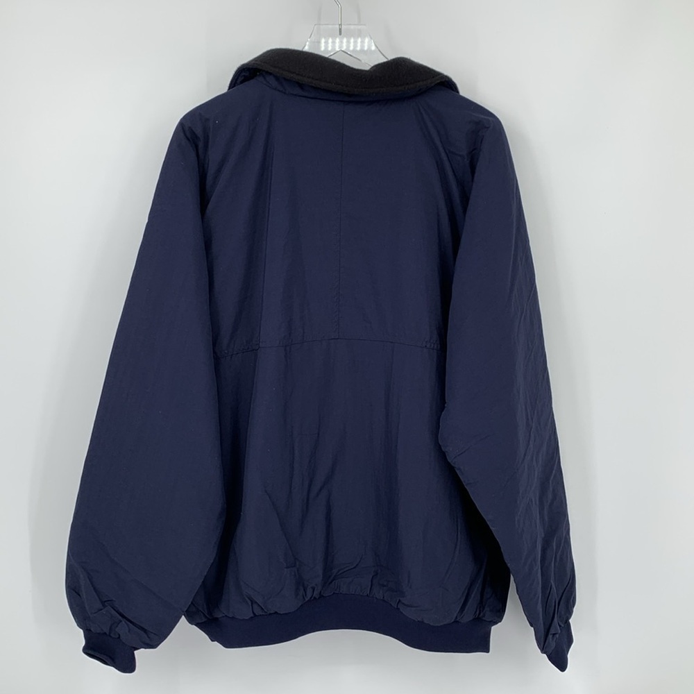 Helly Hansen Storm Jacket coat fleece lined zipper Navy Blue men nylon new XXL - Picture 5 of 6